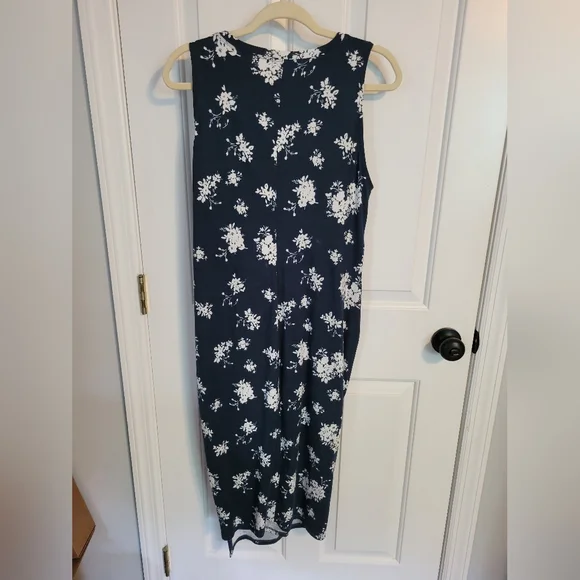 Nine BrittonAbigail Brushed Knit Fitted Midi Dress XL - Picture 8 of 8